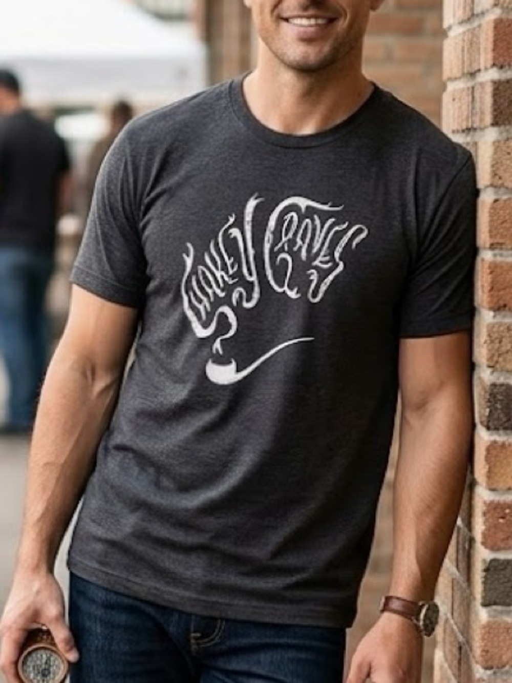 Shakey Graves Dualtone 2014 Graphic Band Tee